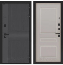 Входная металлическая дверь Бункер ХИТ BN-05 (Лофт графит / Капучино, ФЛ-711)