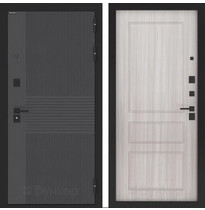Входная металлическая дверь Бункер ХИТ BN-05 (Лофт графит / Сандал белый, ФЛ-116)