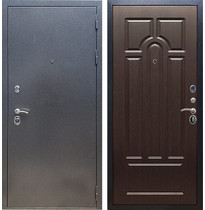 Входная металлическая дверь Рекс 11 ФЛ-58 (Антик серебро / Венге)