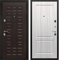 Входная металлическая дверь Рекс Премиум 3К ФЛ-117 (Венге / Сандал белый)