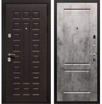 Входная металлическая дверь Рекс Премиум 3К ФЛ-117 (Венге / Бетон светлый)