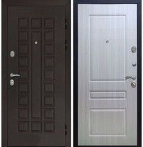 Входная металлическая дверь Йошкар-Ола Senator (Венге / Сандал белый ФЛ-243)