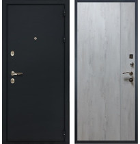 Входная металлическая дверь Лекс Рим 2 Дуб тревис серый (панель №73)