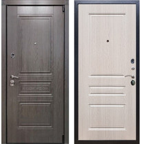 Входная металлическая дверь Рекс Премиум S ФЛ-243 (Лиственница серая / Дуб белёный)