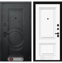 Входная металлическая дверь Лабиринт GRAND (Альберо блэк / 26 Эмаль RAL 9003)