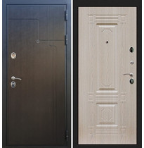 Входная металлическая дверь Рекс Премиум 246 ФЛ-2 (Венге / Дуб беленый)