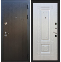 Входная металлическая дверь Рекс Премиум 246 ФЛ-2 (Венге / Лиственница беж)