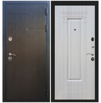 Входная металлическая дверь Рекс Премиум 246 ФЛ-4 (Венге / Лиственница беж)