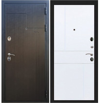 Входная металлическая дверь Рекс Премиум 246 ФЛ-290 (Венге / Белый софт)